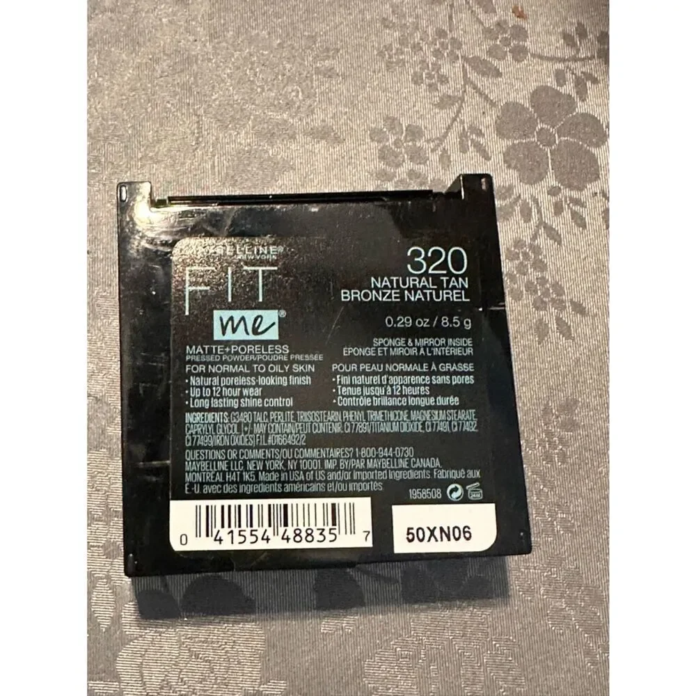 Maybelline Fit Me Matte + Poreless Pressed Powder - Bronze Natural 320